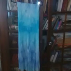 Asis Sky blue halter dress